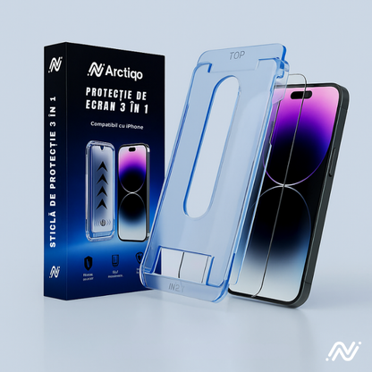 Arctiqo™ 3 în 1 Sticlă de protecție