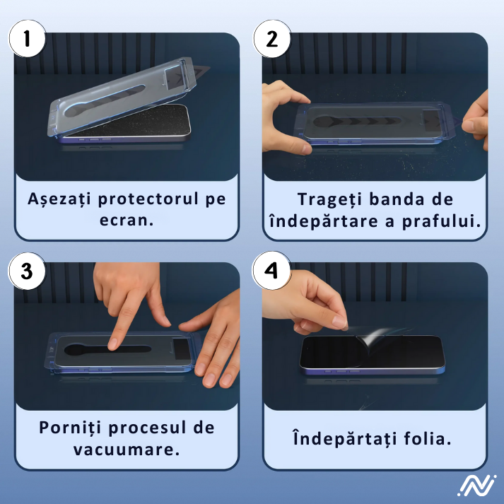 Arctiqo™ 3 în 1 Sticlă de protecție