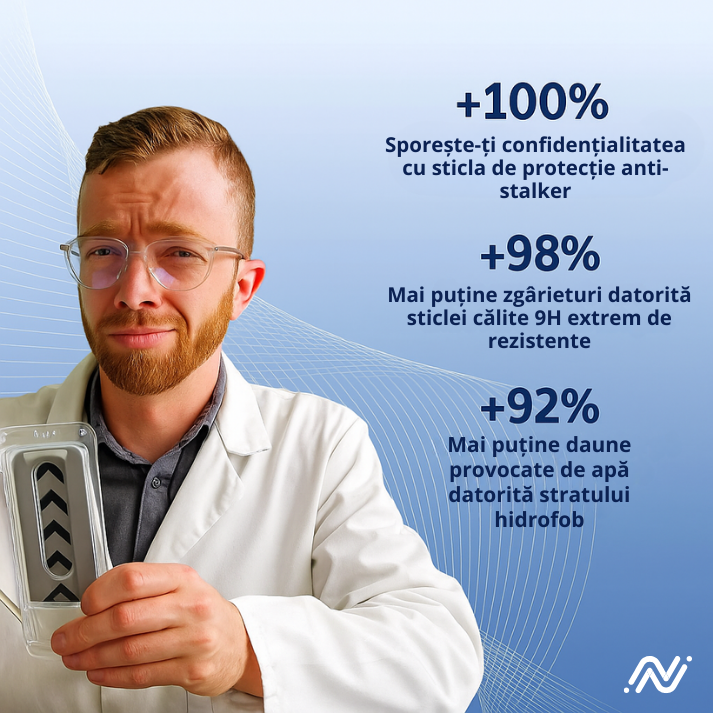 Arctiqo™ 3 în 1 Sticlă de protecție