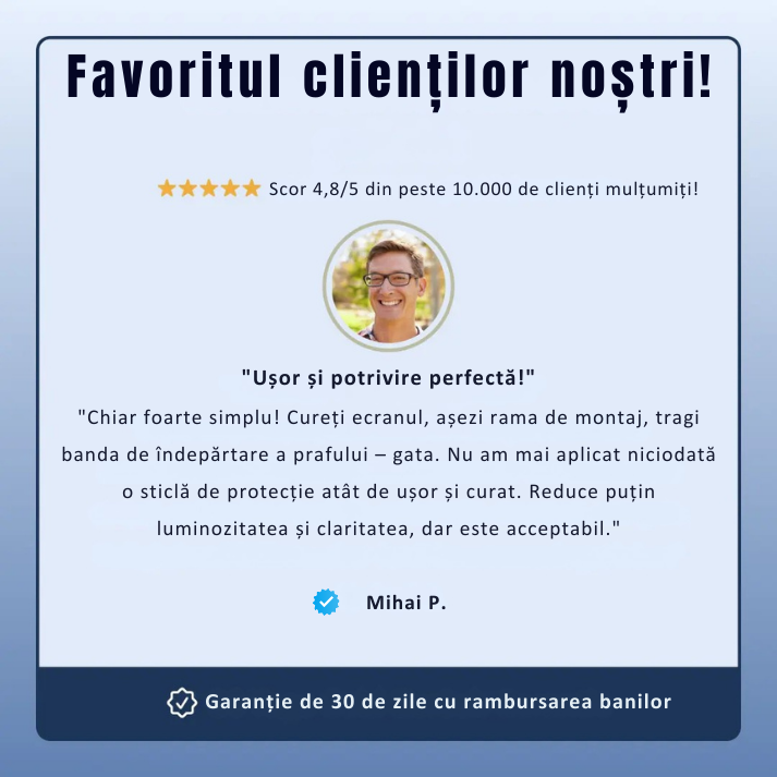 Arctiqo™ 3 în 1 Sticlă de protecție