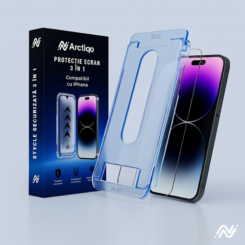 Arctiqo™ Sticlă de protecție 3 în 1
